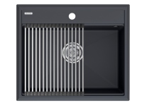 Комплект: Мойка STEPIA 60 + ролл-мат STEP PM115951-AN+R375-BS