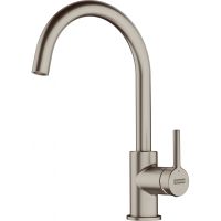 Смеситель LINA, декоративная сталь